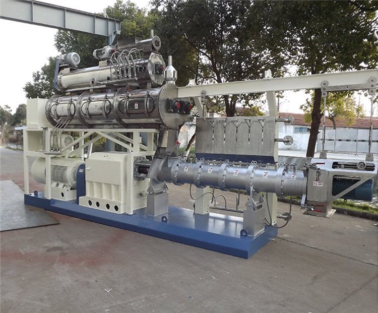 Aquafeed ikercsavaros extruder